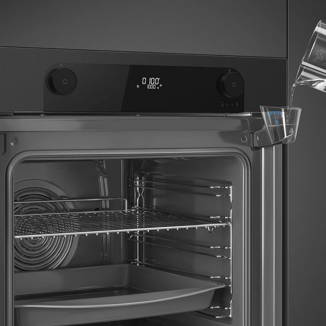 Forno Steam One, Musa, Preto, 60x60cm, A+ SO6201S2B