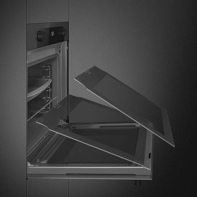 Forno | Musa | Combinado com vaporeira | 60 cm | Preto | A+ | Pirolítica | N° funções: 11 | SOP6201S2B