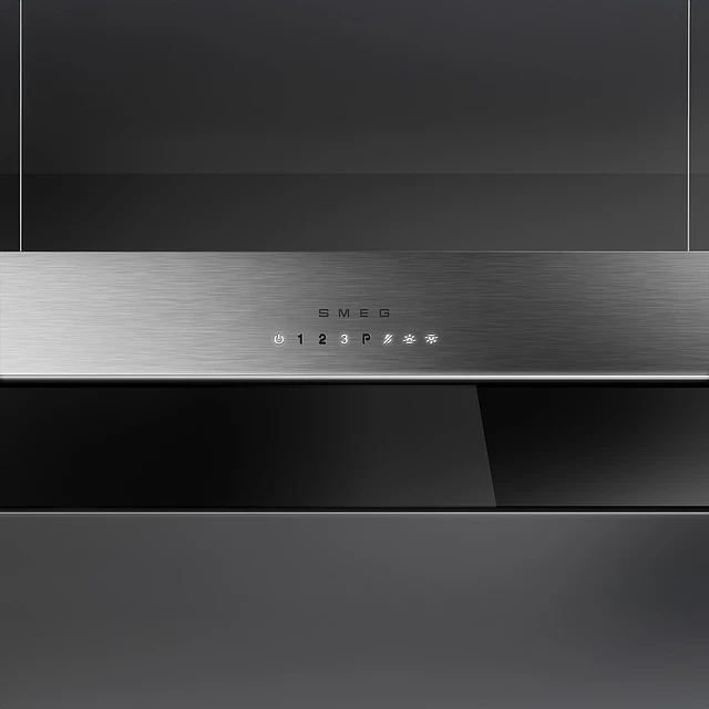 Exaustor de ilha | Isola | Aço inox | 100 cm | Níveis de potência: 3 | Filtragem: Recirculação | KSLS10X