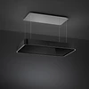 Exaustor de ilha | Isola | Preto mate | 100 cm | Níveis de potência: 3 | Filtragem: Recirculação | KSLS10MB