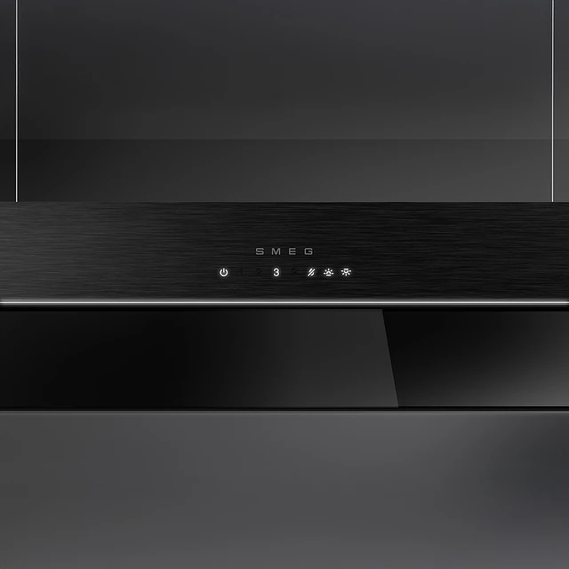 Exaustor de ilha | Isola | Preto mate | 100 cm | Níveis de potência: 3 | Filtragem: Recirculação | KSLS10MB