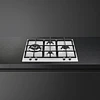 Placa a gás, 600mm, Classica, Aço inox, PX364L