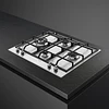 Placa a gás, 600mm, Classica, Aço inox, PX364L