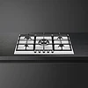 Placa a gás, 725mm, Classica, Aço inox, PX375
