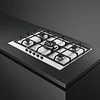 Placa a gás, 725mm, Classica, Aço inox, PX375