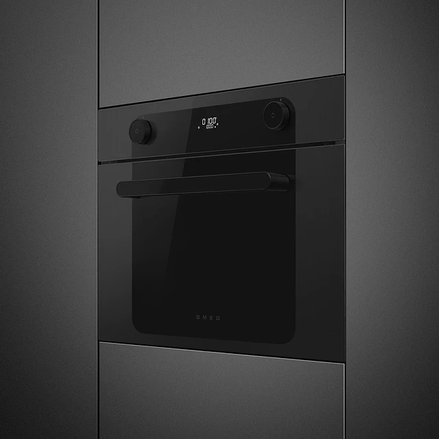 Forno com microondas, Musa, 60x45 cm, Preto, N° funções: 10, SO4201M1BI