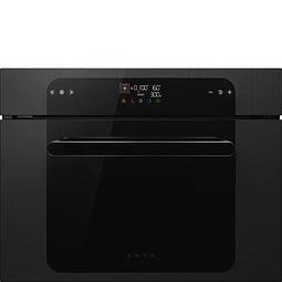 Forno com microondas, Musa, 60x45 cm, Preto, VaporClean, N° funções: 11, Programas automáticos: No, SO4202M1B