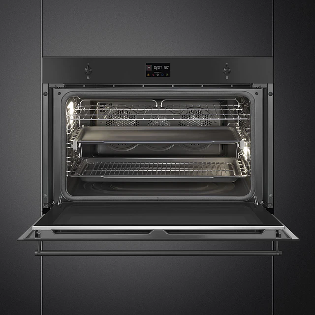 Forno Pirolítico, 90x60cm, Classica, Preto mate SFP9302TN