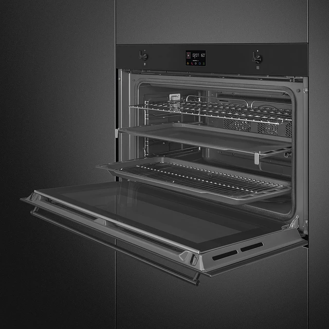 Forno Pirolítico, 90x60cm, Classica, Preto mate SFP9302TN
