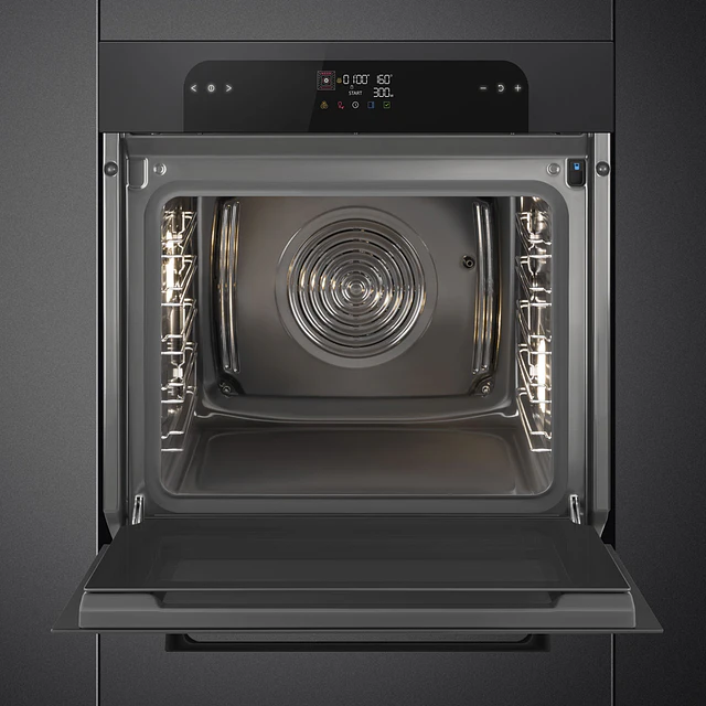 Forno Combinado com vaporeira, Musa, 60 cm, Preto, A++, VaporClean, N° funções: 12, SO6202S3PB