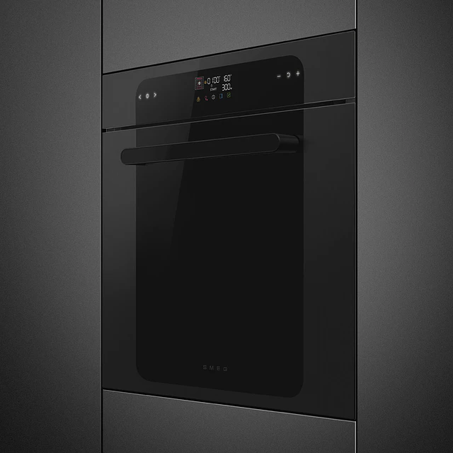 Forno com microondas, Musa, 60 cm, Preto, VaporClean, N° funções: 11, SO6202M2B