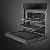 Forno com microondas, Musa, 60 cm, Preto, VaporClean, N° funções: 11, SO6202M2B