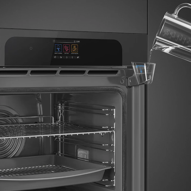 Forno Combinado com vaporeira, Musa, 60 cm, Preto, A+, Pirolítica, N° funções: 19, Smart cooking: Sim, Programas automáticos: 150, SOP6204S2PB