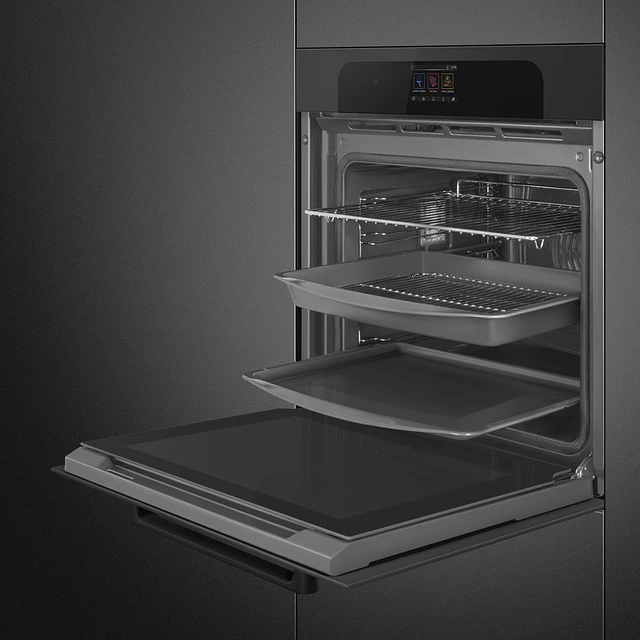 Forno Combinado com vaporeira, Musa, 60 cm, Preto, A+, Pirolítica, N° funções: 19, Smart cooking: Sim, Programas automáticos: 150, SOP6204S2PB