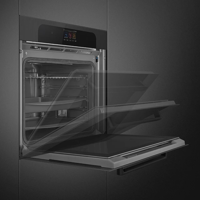 Forno Combinado com vaporeira, Musa, 60 cm, Preto, A+, Pirolítica, N° funções: 19, Smart cooking: Sim, Programas automáticos: 150, SOP6204S2PB