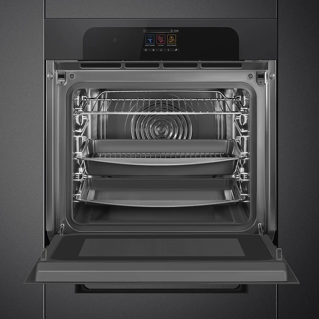 Forno Multitech, Musa, 60 cm, Preto, VaporClean, N° funções: 26, Smart cooking: Sim, Programas automáticos: 150, SO6204APB