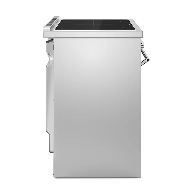 Fogão, 100x60 cm, Nº de fornos com etiqueta energética: 2, Placas de Indução, Classica, Aço inox, A, Programa de limpeza VaporClean, Pirolítica, 70 L, A10I002PTX