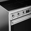 Fogão, 90x60 cm, Nº de fornos com etiqueta energética: 1, Placas de Indução, Classica, Aço inox, A+, Programa de limpeza VaporClean, Pirolítica | 115 L, A90I001PX 