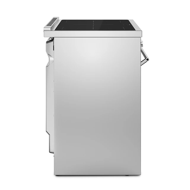 Fogão, 90x60 cm, Nº de fornos com etiqueta energética: 1, Placas de Indução, Classica, Aço inox, A+, Programa de limpeza VaporClean, Pirolítica | 115 L, A90I001PX 