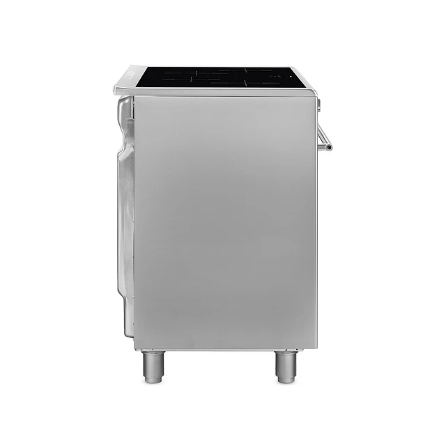 Fogão, 90x60 cm, Nº de fornos com etiqueta energética: 1, Placas de Indução, Classica, Aço inox, A, Programa de limpeza VaporClean, 115 L, CG90CIXT 