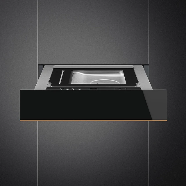 Gaveta, Dolce Stil Novo, Vácuo, 14 cm, Preto, CPV615NR