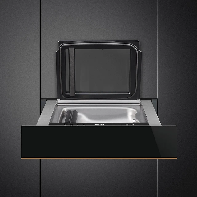 Gaveta, Dolce Stil Novo, Vácuo, 14 cm, Preto, CPV615NR