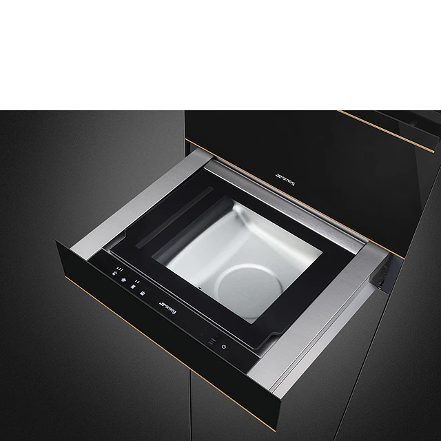 Gaveta, Dolce Stil Novo, Vácuo, 14 cm, Preto, CPV615NR