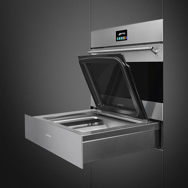 Gaveta, Classica, Vácuo, 14 cm, Aço inox, CPV315X