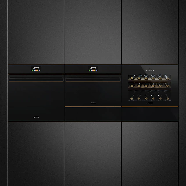 Gaveta, Dolce Stil Novo, Sommelier, 14 cm, Preto, CPS615NR