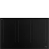 Placa de Indução, 80cm, Classica, Preto, Opção MultiZona, Eco-logic opção limitadora de potência: Sim avançada, SIM3864N