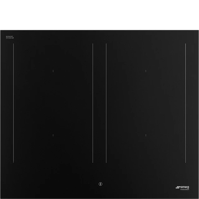 Placa de Indução, 60cm, Classica, Preto, Opção MultiZona, Eco-logic opção limitadora de potência: Sim avançada, SIM3644N