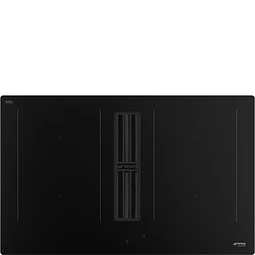 Placa Indução com exaustor, 83cm, Classica, Preto Mate, Opção MultiZona, Eco-logic opção limitadora de potência: Sim avançada, HOBD382N2