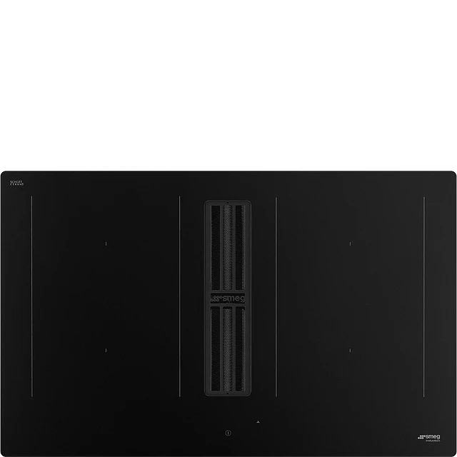 Placa Indução com exaustor, 83cm, Classica, Preto Mate, Opção MultiZona, Eco-logic opção limitadora de potência: Sim avançada, HOBD382N2