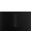 Placa Indução com exaustor, 83cm, Classica, Preto Mate, Opção MultiZona, Eco-logic opção limitadora de potência: Sim avançada, HOBD382N2