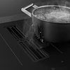 Placa Indução com exaustor, 83cm, Classica, Preto Mate, Opção MultiZona, Eco-logic opção limitadora de potência: Sim avançada, HOBD382N2