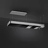 Exaustor de ilha, 180cm, Isola, Aço Inox e Vidro, Níveis de potência: 3, Filtragem: Recirculação, KSLS18X