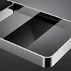 Exaustor de ilha, 180cm, Isola, Aço Inox e Vidro, Níveis de potência: 3, Filtragem: Recirculação, KSLS18X