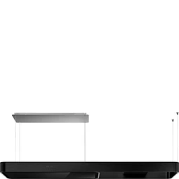 Exaustor de ilha, 180cm, Isola, Preto Mate, Níveis de potência: 3, Filtragem: Recirculação, KSLS18MB