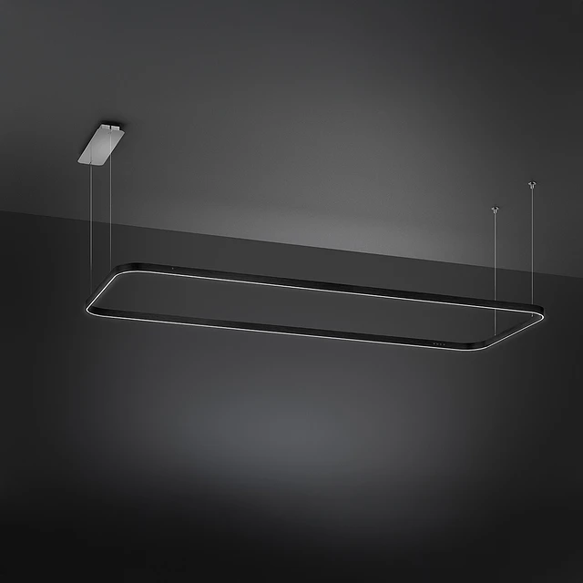 Sistema de iluminação suspenso, 180cm, Isola, LSLS18MB