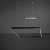 Sistema de iluminação suspenso, 180cm, Isola, LSLS18MB