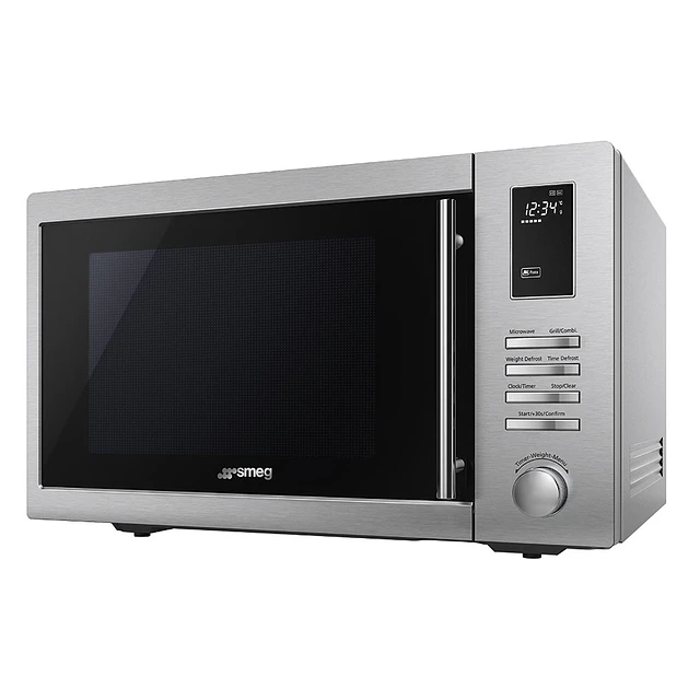 Microondas com grill, de livre instalação, Universal, Aço inox, N° funções: 6, Programas automáticos: 8, 31 L, MOE31X