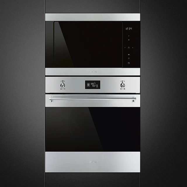 Microondas com grill, de encastre, Classica, Aço inox, N° funções: 6, Programas automáticos: 8, FMI325X1