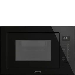 Microondas com grill, de encastre, Universal, Preto, N° funções: 6, Programas automáticos: 8, FMI025B3