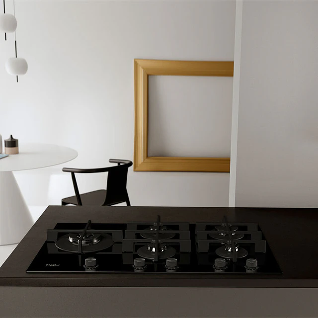 Placa a Gás Whirlpool GOWL928/NB, 90cm