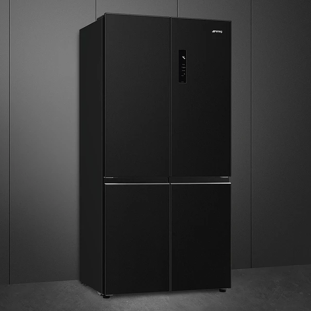 Frigorífico 4 Portas, Universal, Livre instalação, Dark Inox, 522L, FQI60KD