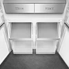 Frigorífico 4 Portas, Universal, Livre instalação, Dark Inox, 522L, FQI60KD