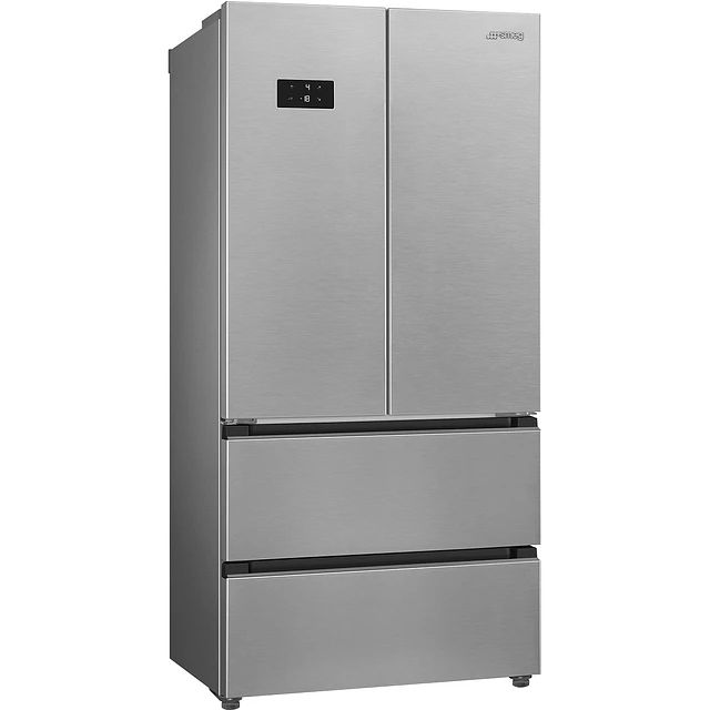 Frigorífico 2 portas e 2 gavetas, Universal, Livre instalação, Inox escovado, 510L, FQ55FXDD