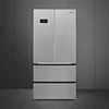 Frigorífico 2 portas e 2 gavetas, Universal, Livre instalação, Inox escovado, 510L, FQ55FXDD
