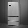 Frigorífico 2 portas e 2 gavetas, Universal, Livre instalação, Inox escovado, 510L, FQ55FXDD