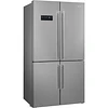 Frigorífico 4 Portas, Livre instalação, Inox escovado, Universal, 572L, FQ60XDAIE